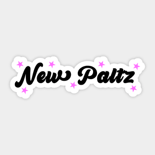 New Paltz Stars Sticker